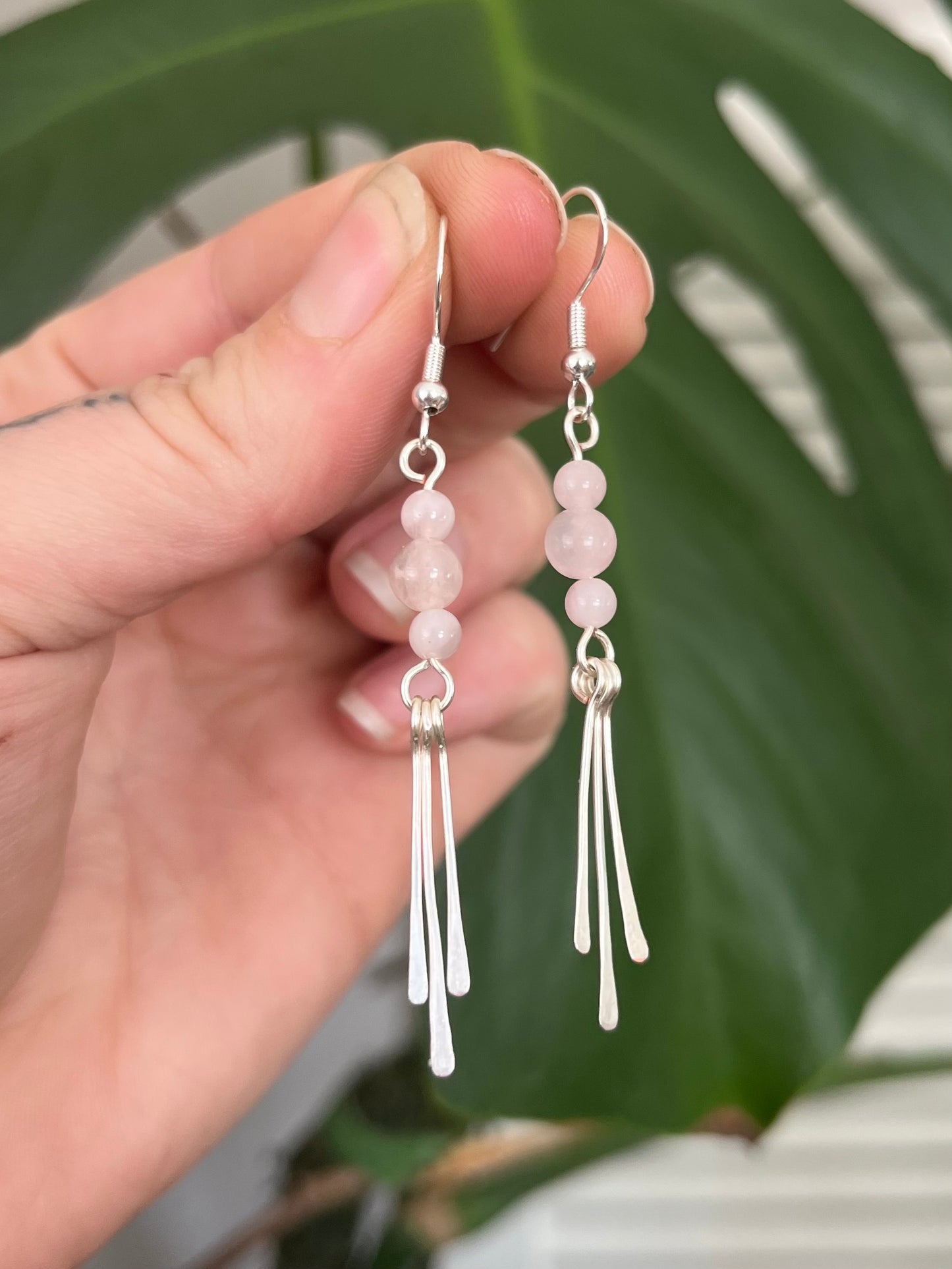 Rose Quartz Fringe