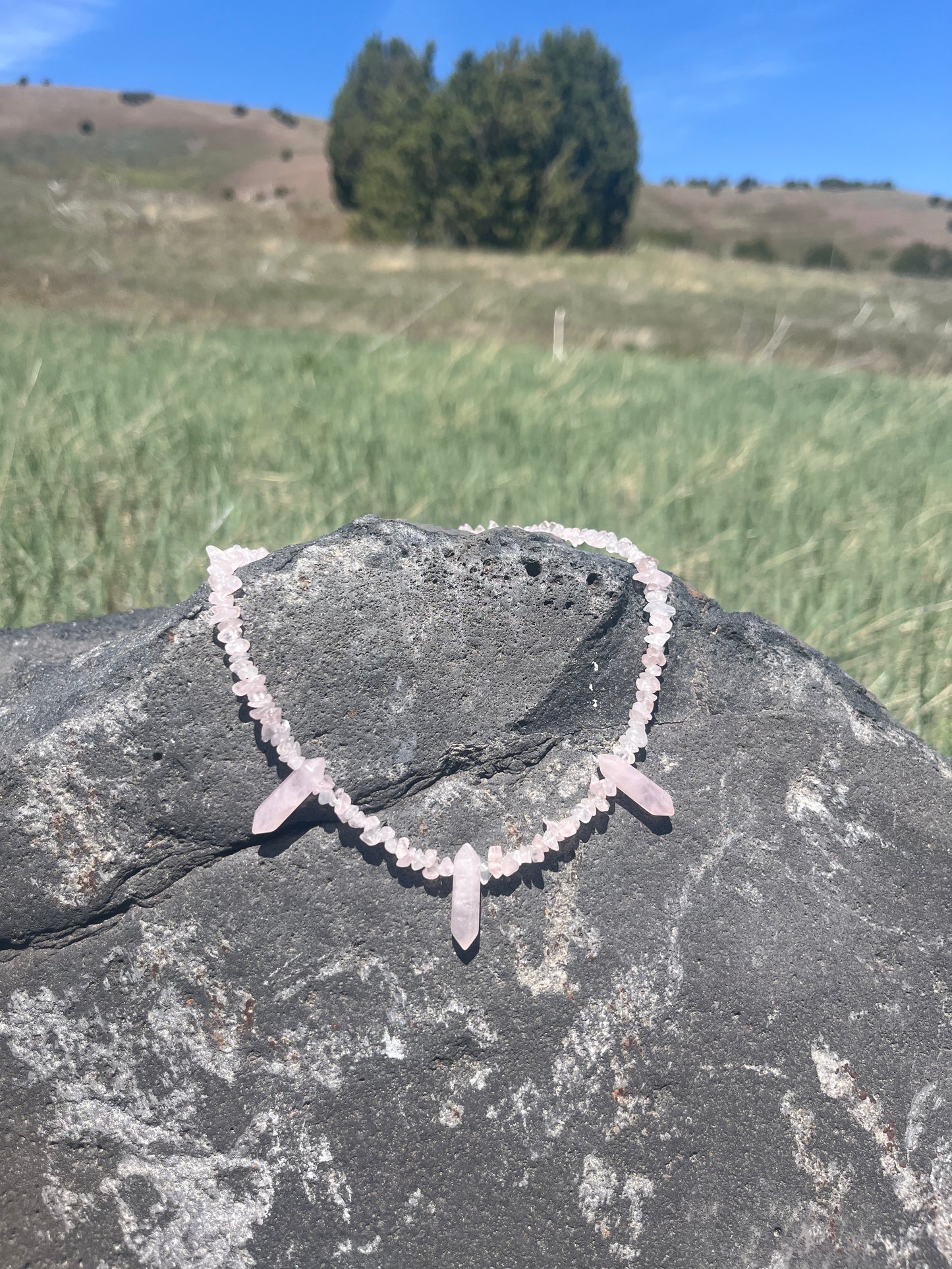 Rose Quartz Necklace