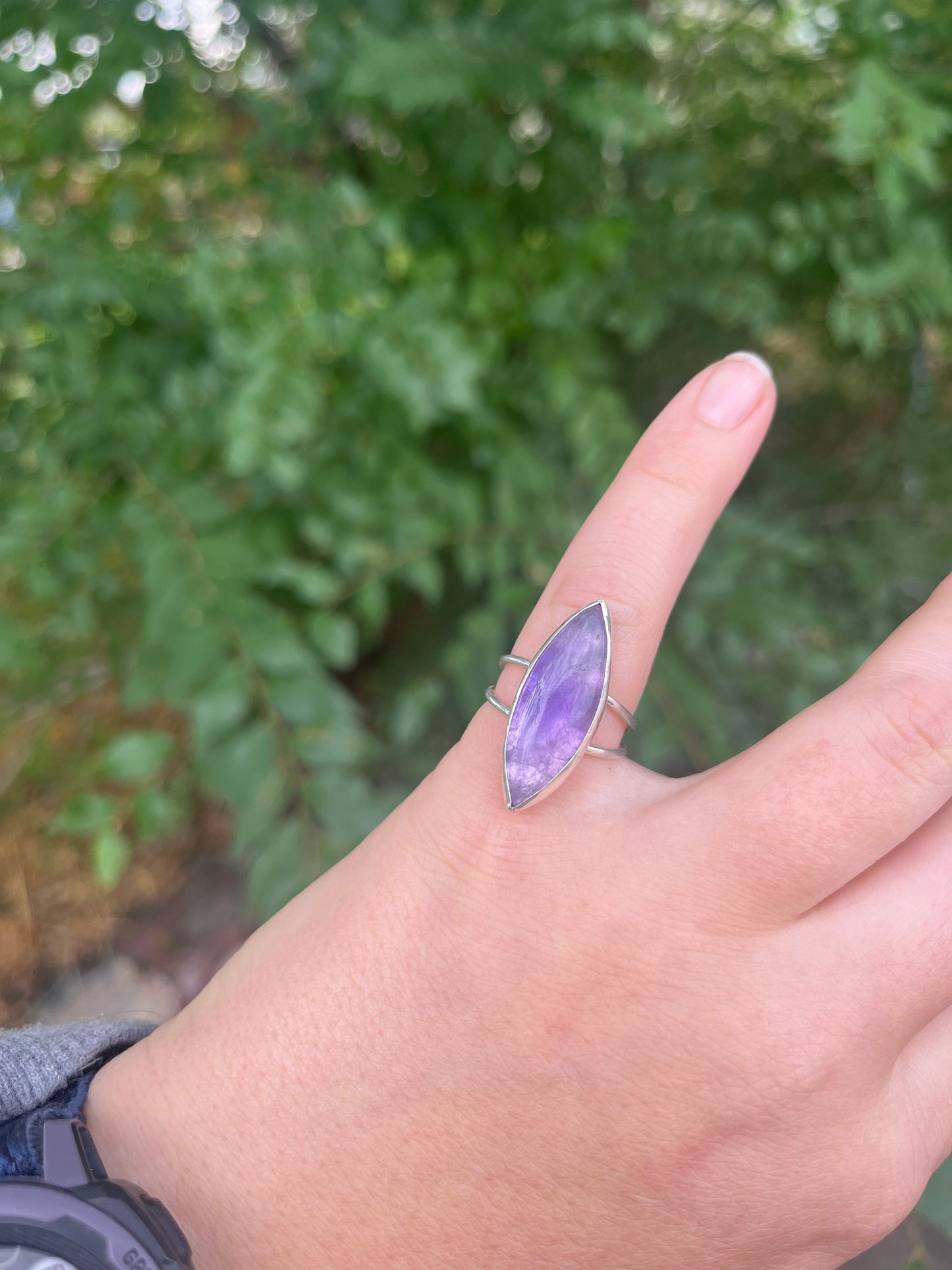 Amethyst Ring sz 6.5