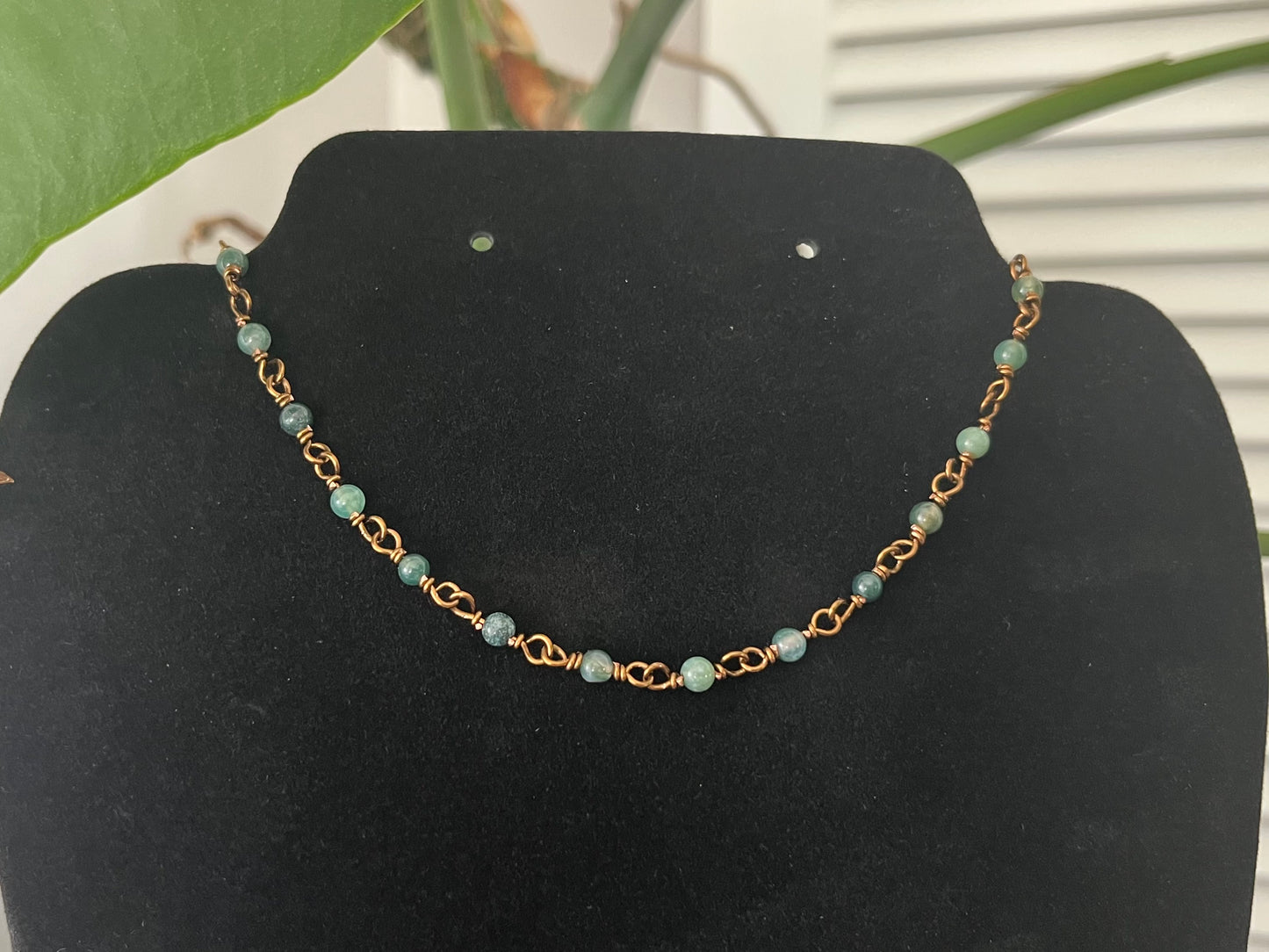 Moss Agate Necklace