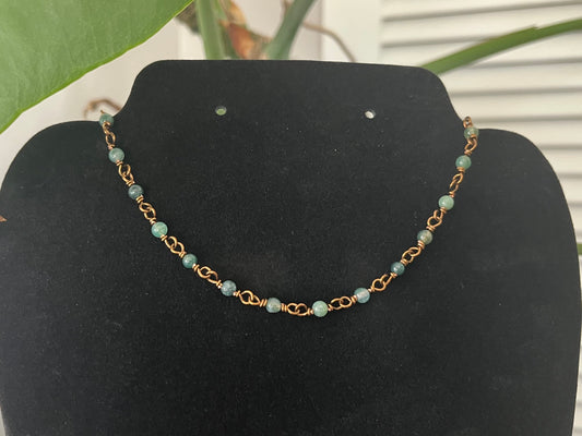 Moss Agate Necklace