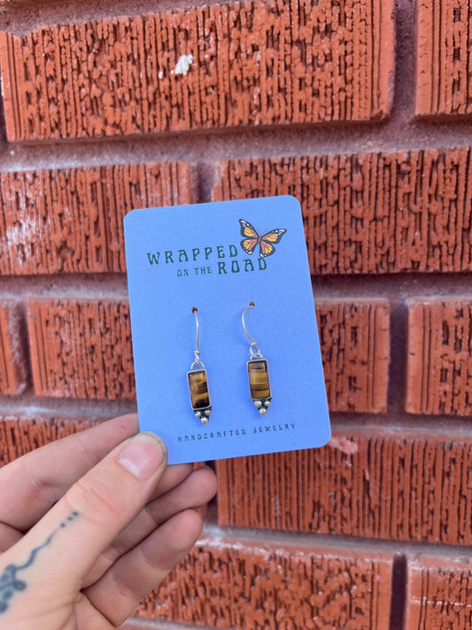 Tigers Eye Dangles