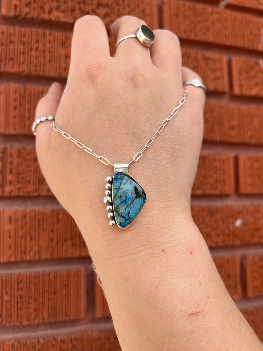 Monarch Opal Necklace