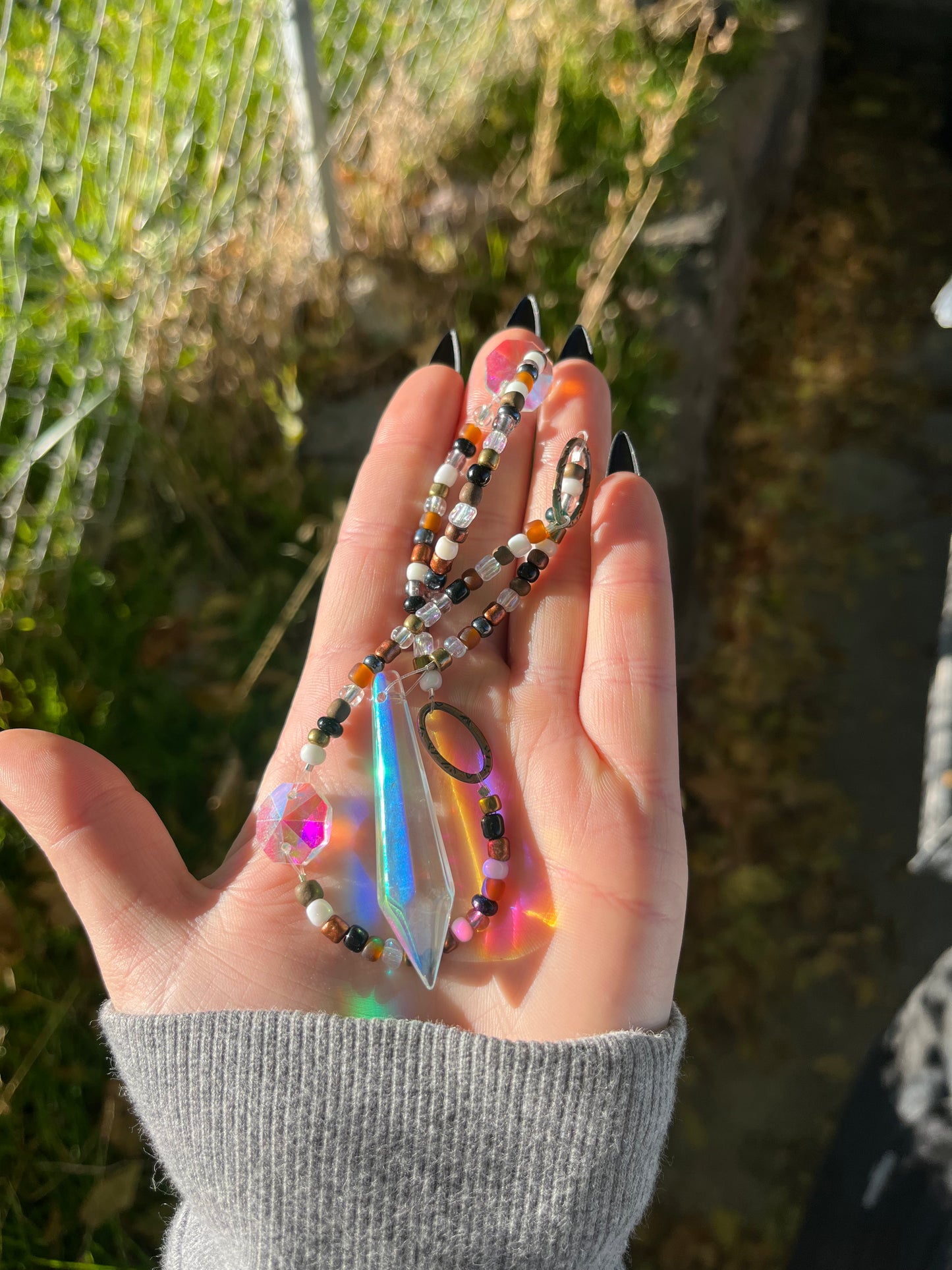 Moody Brown Suncatcher