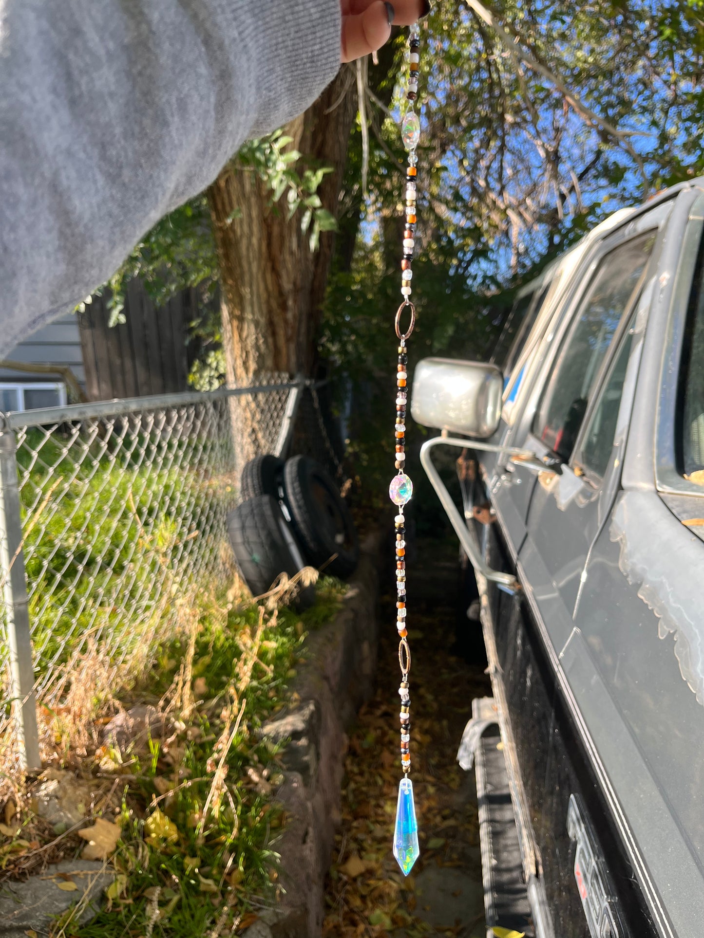 Moody Brown Suncatcher